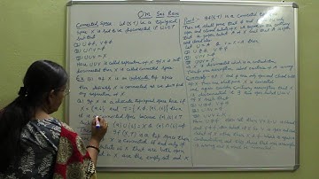 Connected Spaces - Lecture  -01  / Topology / Msc. Mathematics