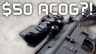 $50 ACOG?! - MidTen 4x32 Scope Review screenshot 4