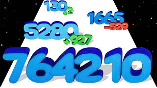 Digit Survival 3D - Level Up Number Merge Game Run Race Stack Master Max Level Freeplay All Games screenshot 1