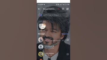 Instagram chat me photo kaise lagaye l how to set photo in instagram chat | instagram chat wallpaper