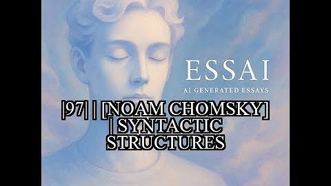 1971 | [Noam Chomsky] | Syntactic Structures