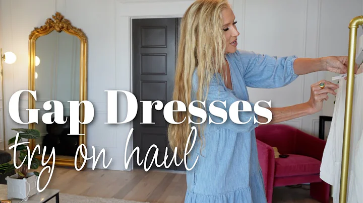 The PERFECT Dress Every Body Type | GAP Try On Haul | Women Over 45