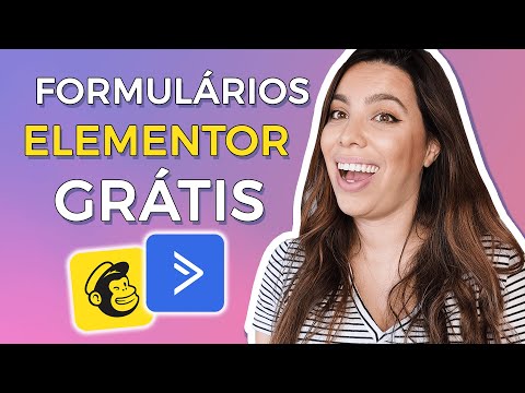 FORMULÁRIO DE EMAIL NO ELEMENTOR GRÁTIS – Active Campaign, Mailchimp