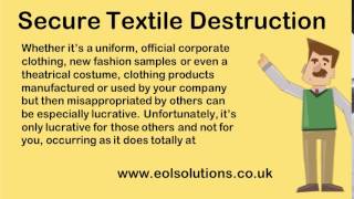 Secure Textile Destruction Services from EOL Solutions screenshot 4