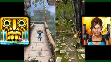 Temple Run 2 Enchanted Palace  Vs Lara Croft Relic Run