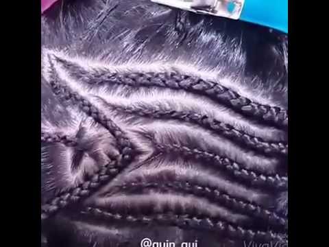 Puertorican Flag Braids By Guingui Youtube