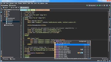 Foundation for Responsive Web Design Tutorial - 2 - Grid System