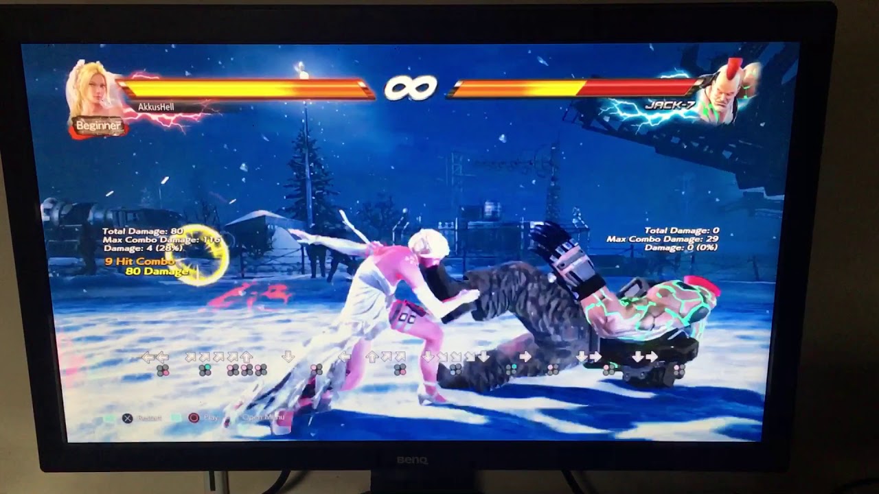 Tekken 7 Nina Combo 2 YouTube