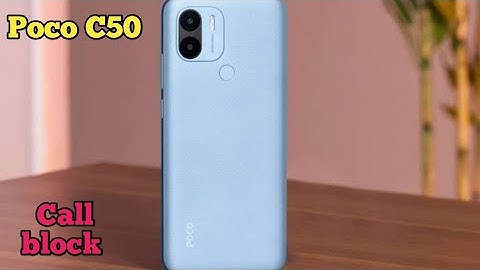 Call Block In Poco C50,How To Call Block In Poco C50, Call Block Setting In Poco C50, All Call