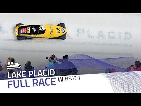 Lake Placid | BMW IBSF World Cup 2017/2018 - Women's Bobsleigh Heat 1 | IBSF Official