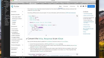 Flutter App To make XMLHttp Requests and Display Dog Pictures