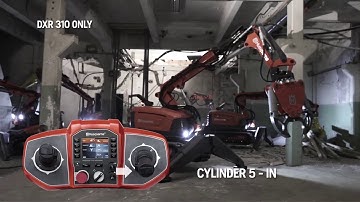 DXR user guide - Operating the Machine