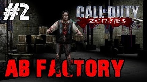 Custom Zombies - Map #61 AB Factory: Spider Runs Into Trouble During a Clutch! (Part 2)