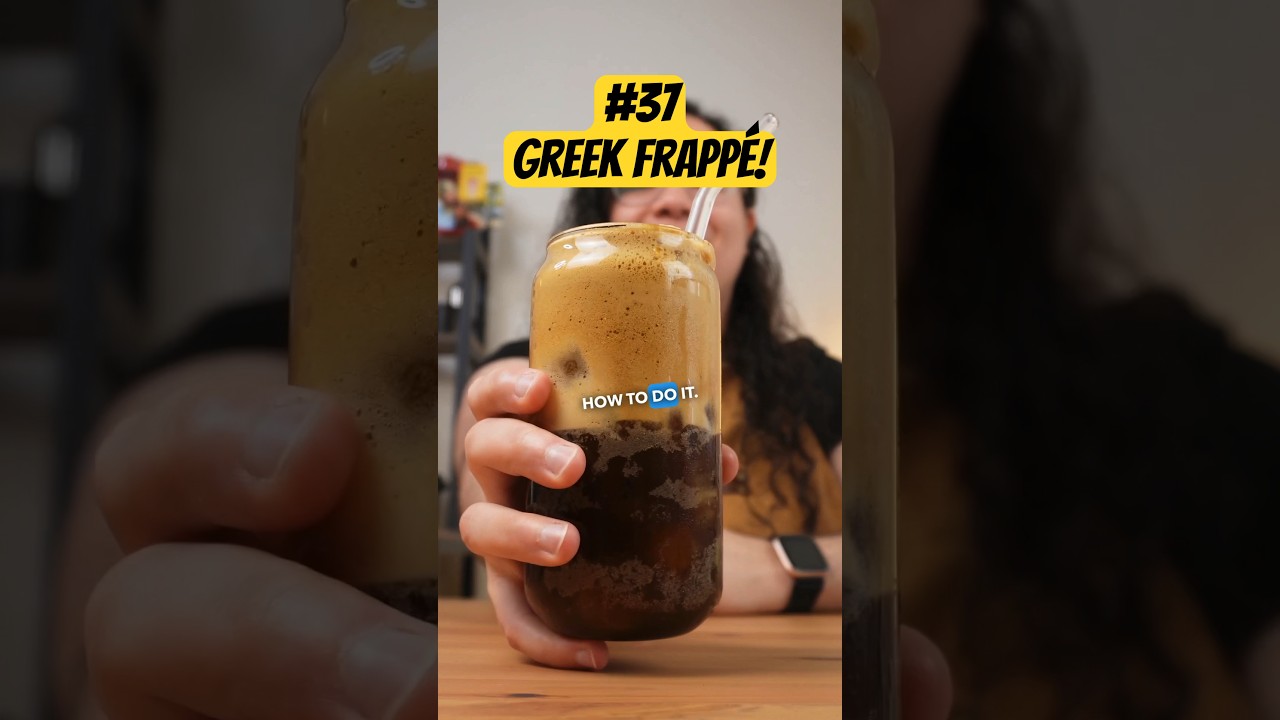 Как приготовить греческий фраппе дома! (Не дальгона!) — 101 способ насладиться кофе дома 