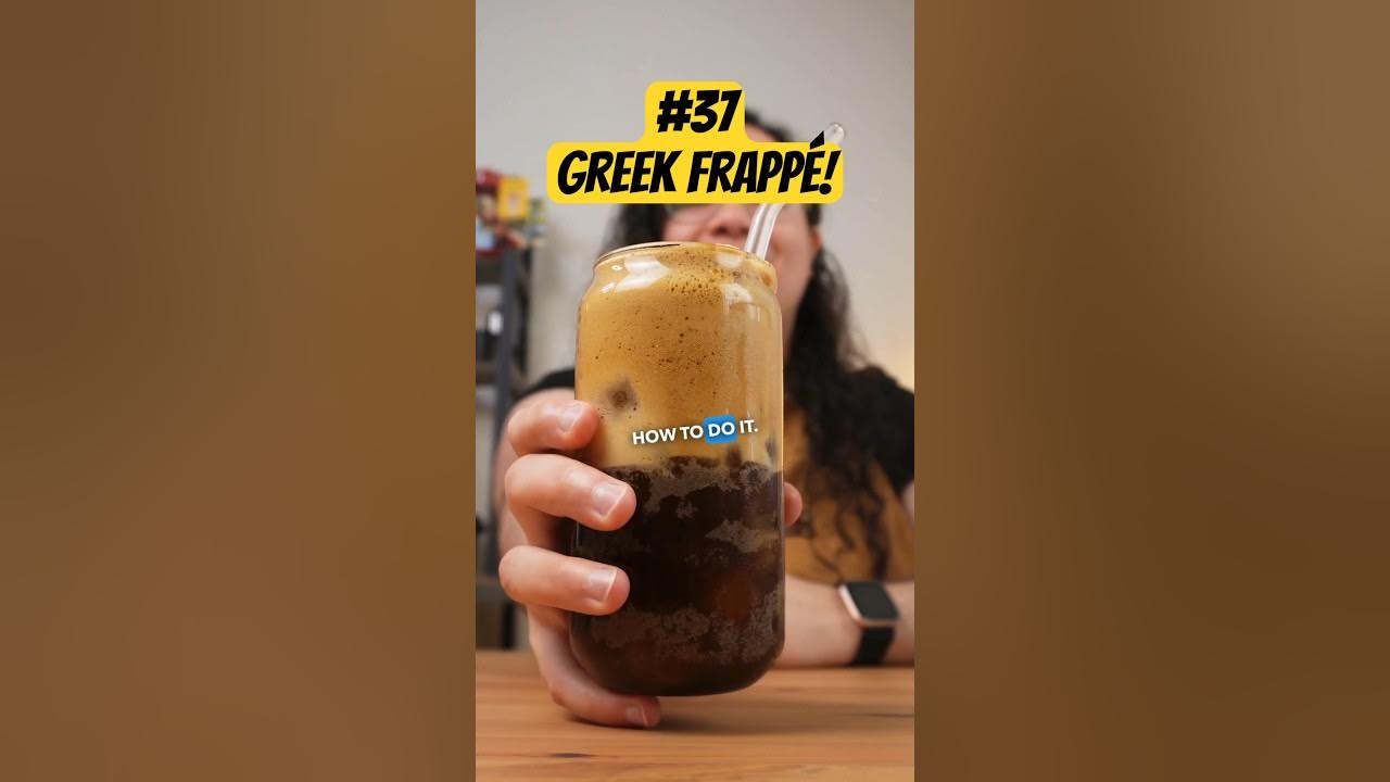 Frappe Mixer for Making Greek Frappe Coffee 