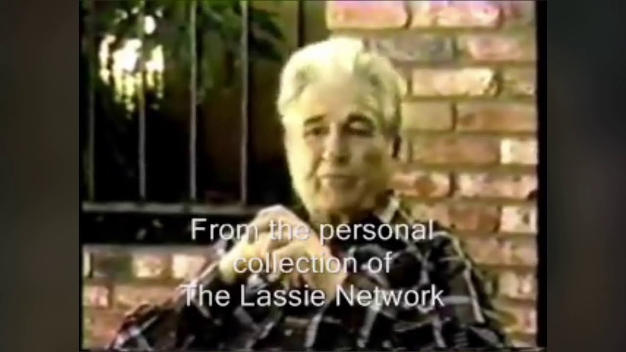 Rudd Weatherwax Lassie Interview from 1984 YouTube
