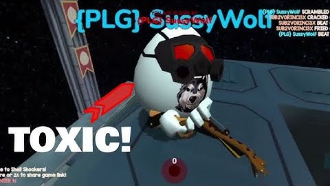 shell shocker 1v1 with toxic player!