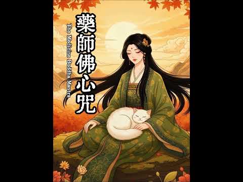 【藥師佛心咒】靜雅誦念，禮祝平安｜讓每一段聲律盛載您滿懷的心願，隨著梵韻飄往淨界，祈願琉璃佛光療愈身心，願您百病難近身、歡喜伴朝夕｜Peace & Healing. #shorts #助眠 #療癒