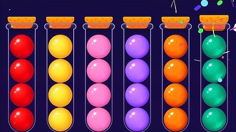 Relaxing Ball Sort Puzzle Gameplay | Levels 535-537 