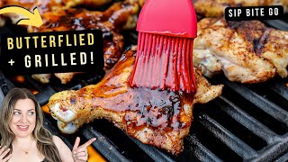 How To Butterfly And Grill Chicken Drumsticks On Weber Spirit II