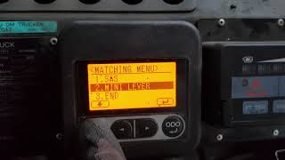 Toyota Forklift  Display and Password Settings