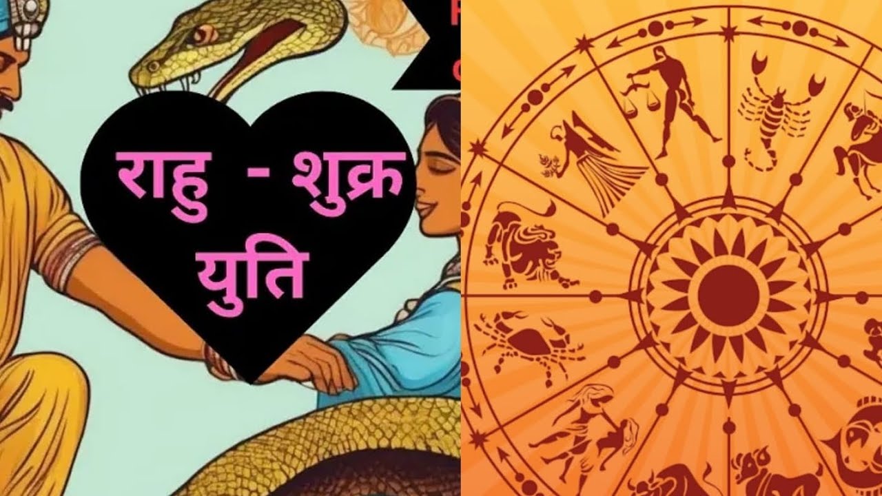 Соединение Венеры и Раху | Соединение Раху и Венеры | Тринд Раху и Венеры | #астрология