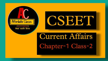 CSEET II Current Affairs II Chapter-1 Class-2 II International and National Bodies II