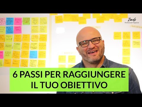 Video: 7 Passi Per Raggiungere Il Tuo Obiettivo