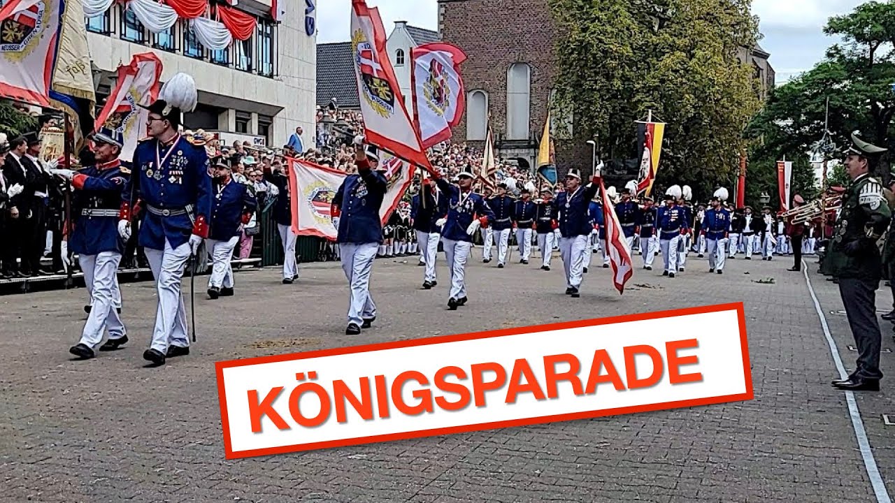 Neusser Bürger Schützenfest 2025 - KÖNIGSPARADE / 31. August 2025 (4K)