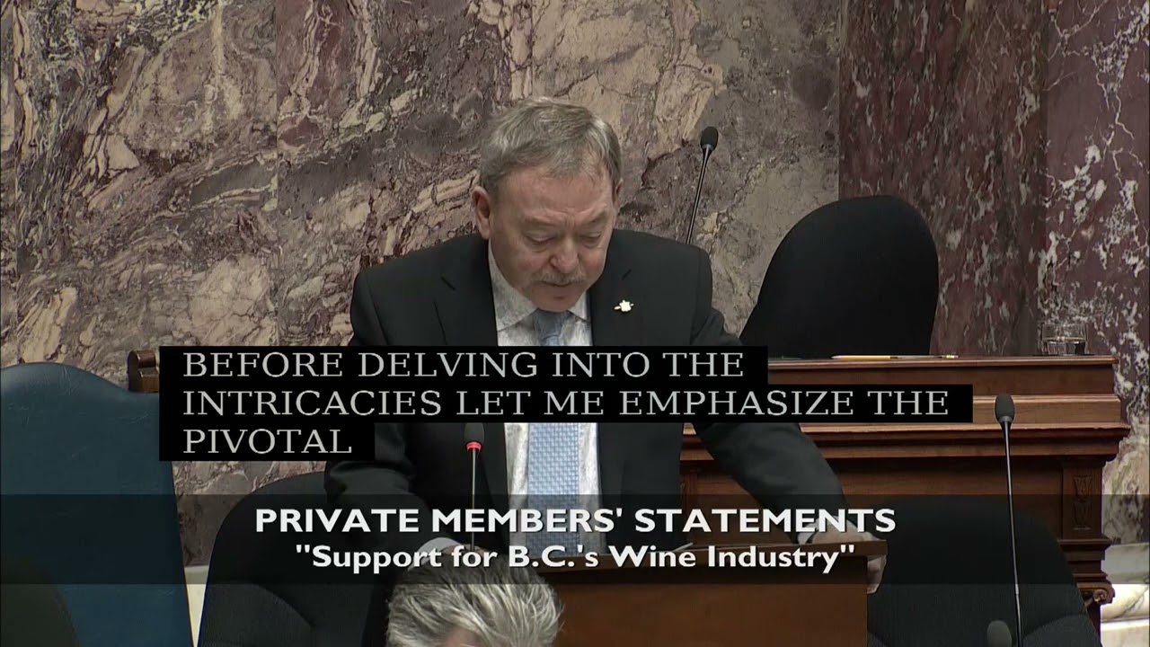 NOV2723 Support BC Wine Industry (7 min)