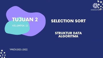 Mekanisme Algoritma Pengurutan Selection Sort, Workshop Tujuan 2