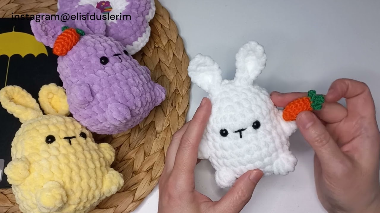 Amigurumi Minik Tavşan Yapımı PART 2 /How to Make Amigurumi Bunny