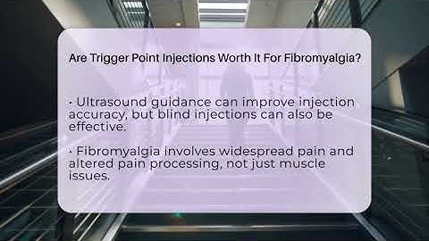 Are Trigger Point Injections Worth It For Fibromyalgia? - Fibromyalgia Wellness Channel