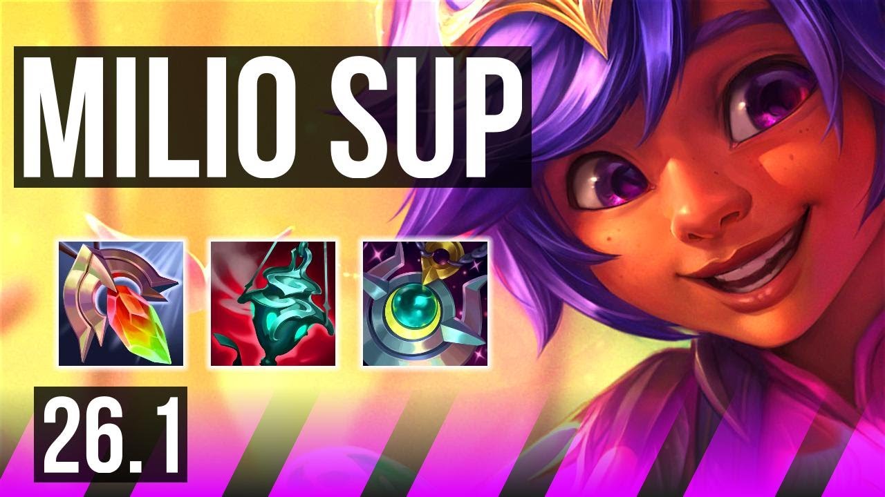 MILIO & Yunara vs SENNA & Jhin (SUP) | KR Master | 26.1