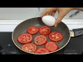 Just add eggs to tomatoes  quick breakfast to 5 minutessimple and delicious recipes