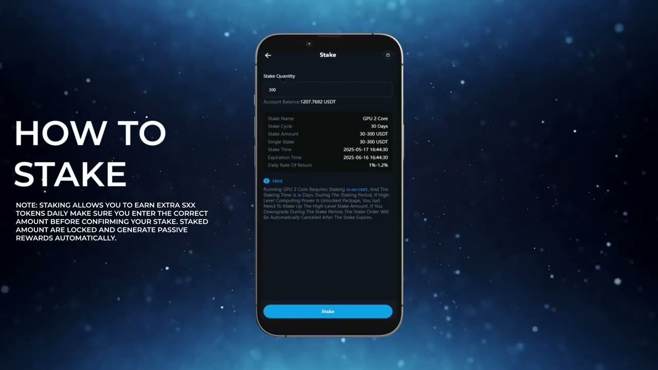 How to Stake on SaxAi | Earn Daily with AI-Powered Staking 