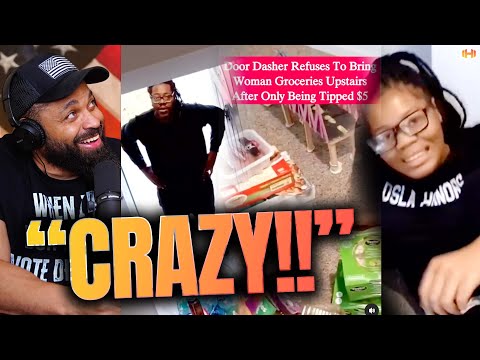 DoorDasher Goes Off On Entitled Black Woman While Delivering Her Groceries