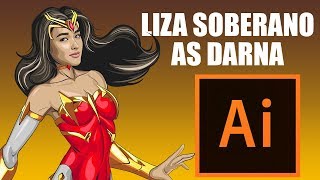 DARNA Liza Soberano Costume Concept Speed Art | Adobe Illustrator CC