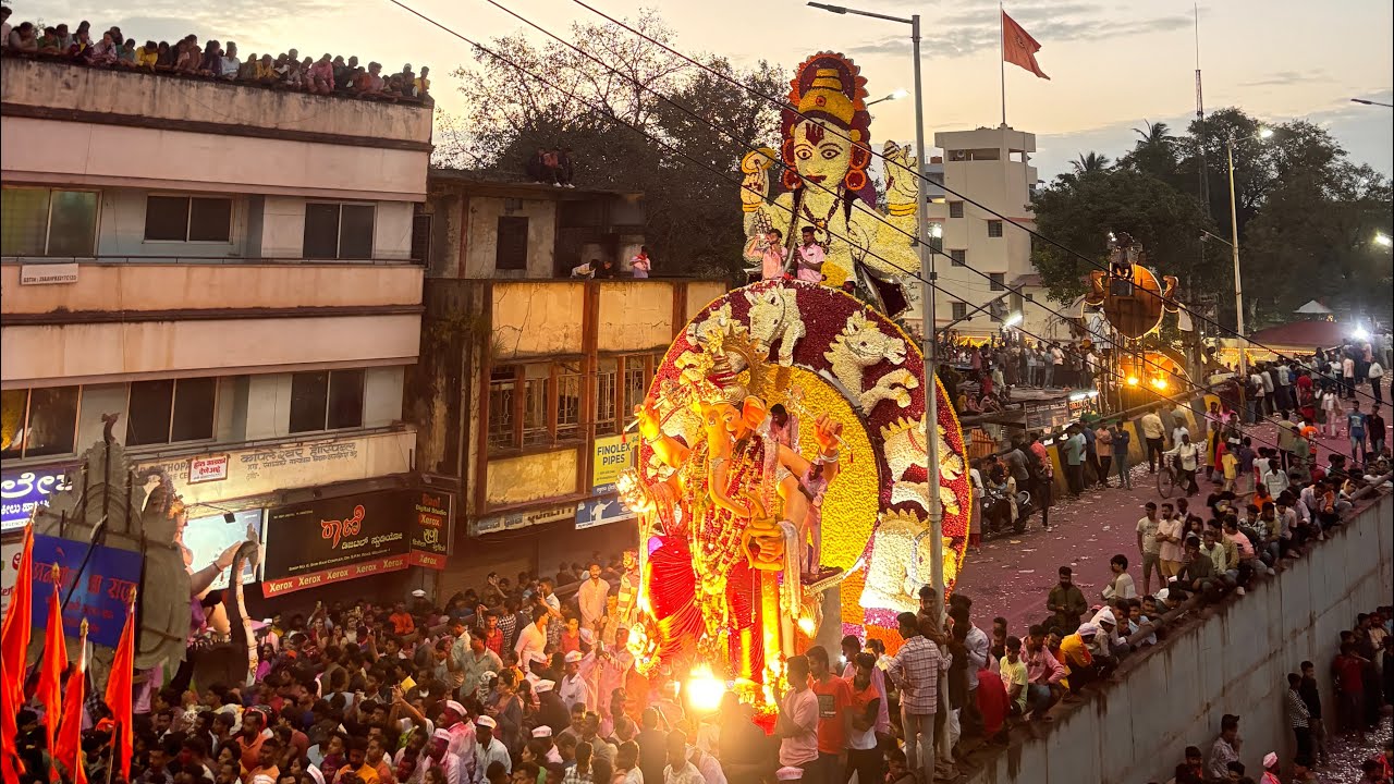 Chavat galli belgaum | belgaum cha raja | ganpati visarjan 2024 - YouTube