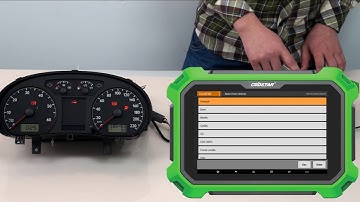 2006 VW Polo Cluster Calibration  with Key Master DP Plus