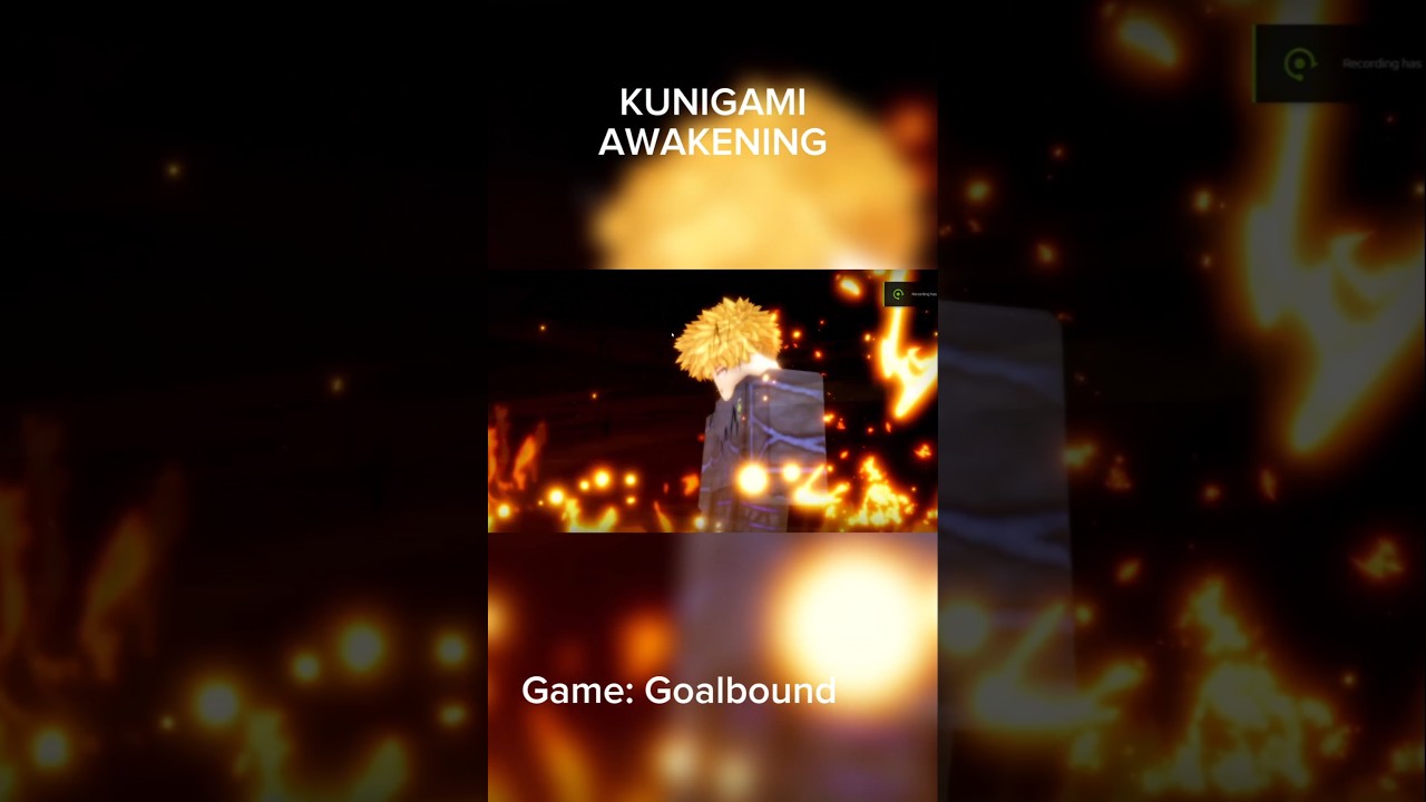 NEW KUNIGAMI AWAKENING SNEAK! Goalbound 