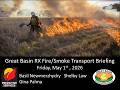 Great Basin Smoke Dispersion Briefing: May 1, 2026