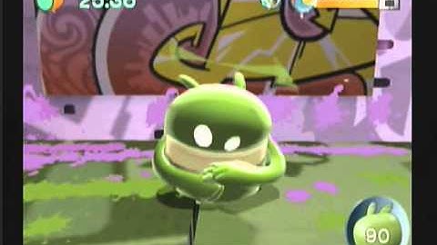 DE BLOB Wii Walkthrough Part 3D Downtown