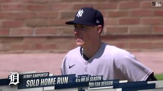Kerry Carpenter BLASTS a Solo Home Run! | 4th HR of 2025 | Detroit Tigers | 04/08/2025