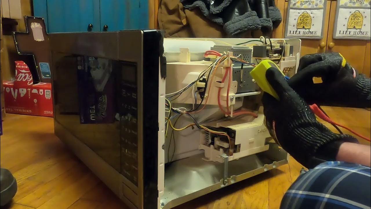 Failed attempt at fixing microwave No clocks YouTube