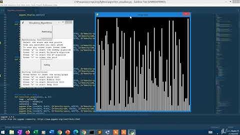 CS50 Final Project - Algorithm Visualizer