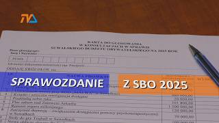 Sprawozdanie finansowe z SBO 2025. |TV SUWAŁKI