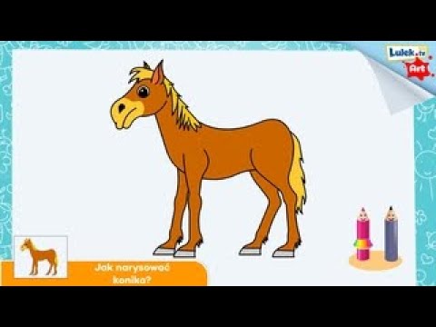 Wideo: Jak Narysować Konia Ołówkiem