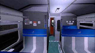 [ Trainz Simulator Indonesia ] KA Serayu malam masuk stasiun Cimahi   suara announcer