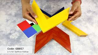 Custom-Made Picture Frames - Corner Samples #fallpictureframe #customframes